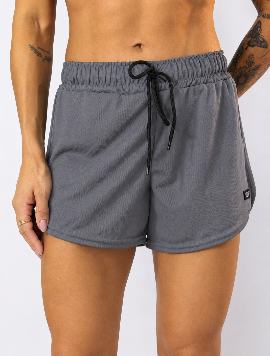 KIT - Shorts Run Feminino Cinza G