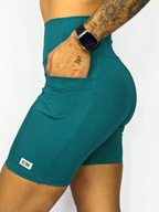 Shorts com Bolso Lateral Poliamida