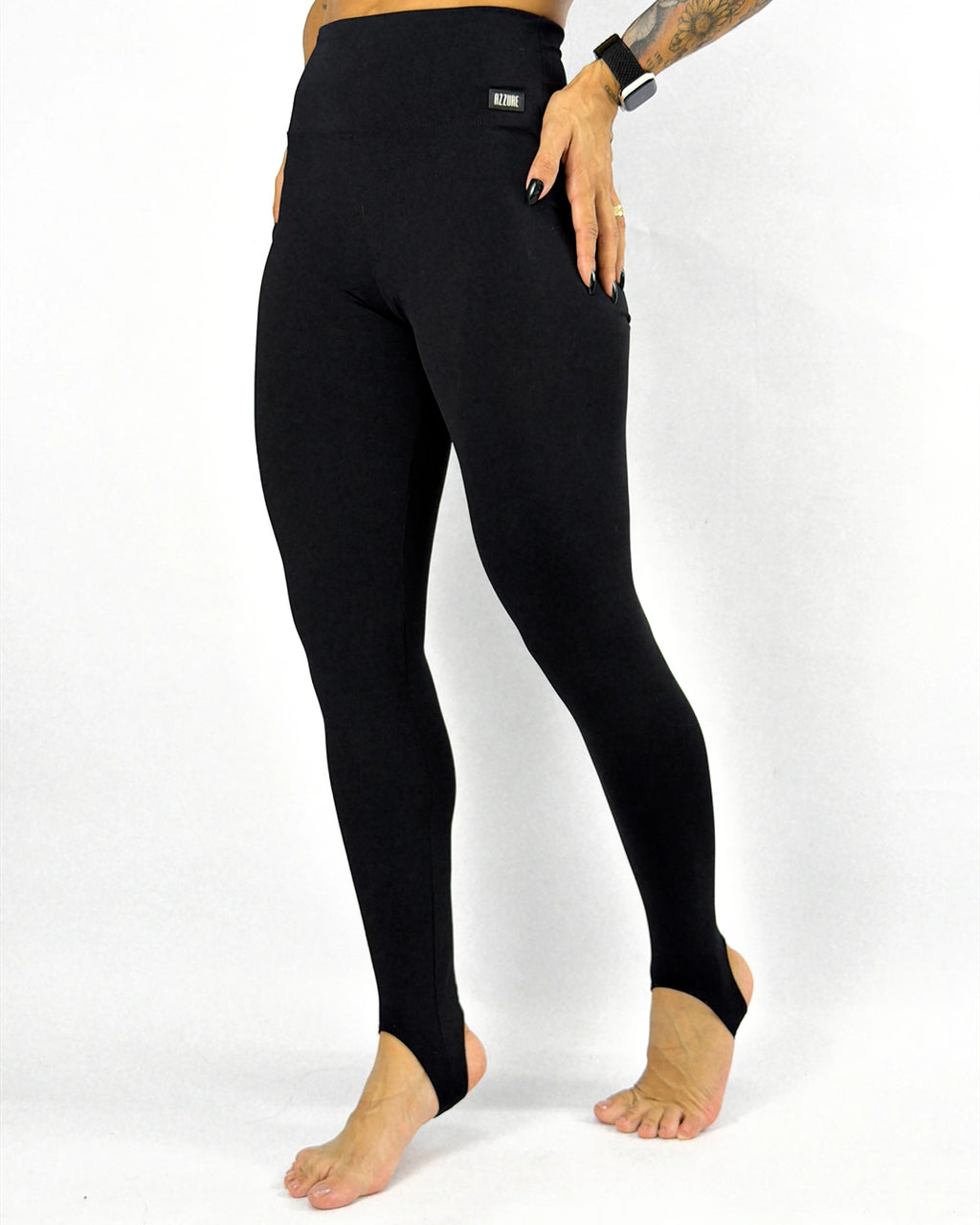 Calça Legging Flow Pézinho em Poliamida