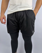 Calça Legging Masculina Com Shorts Run