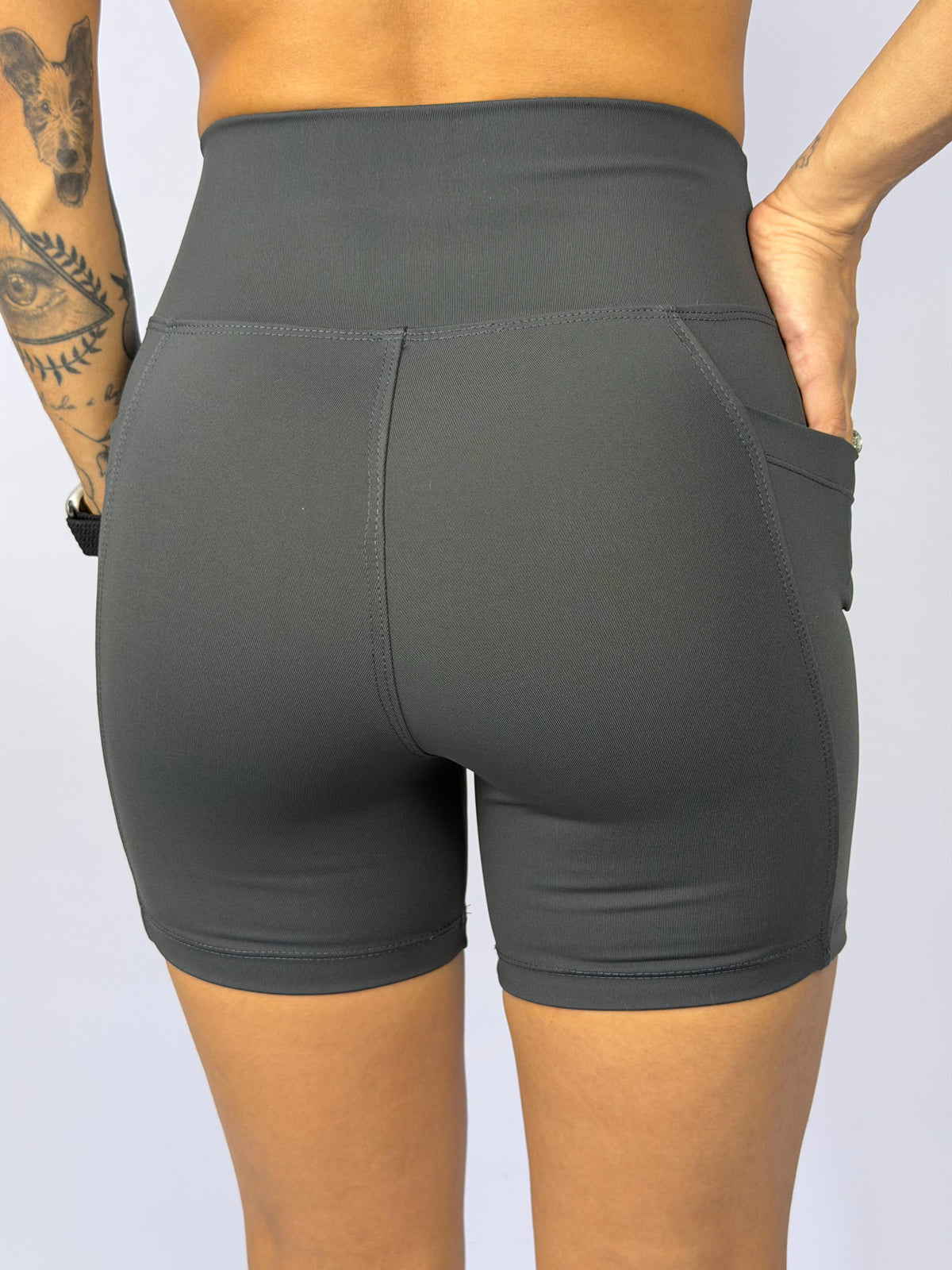 KIT - Shorts com Bolso Cinza G