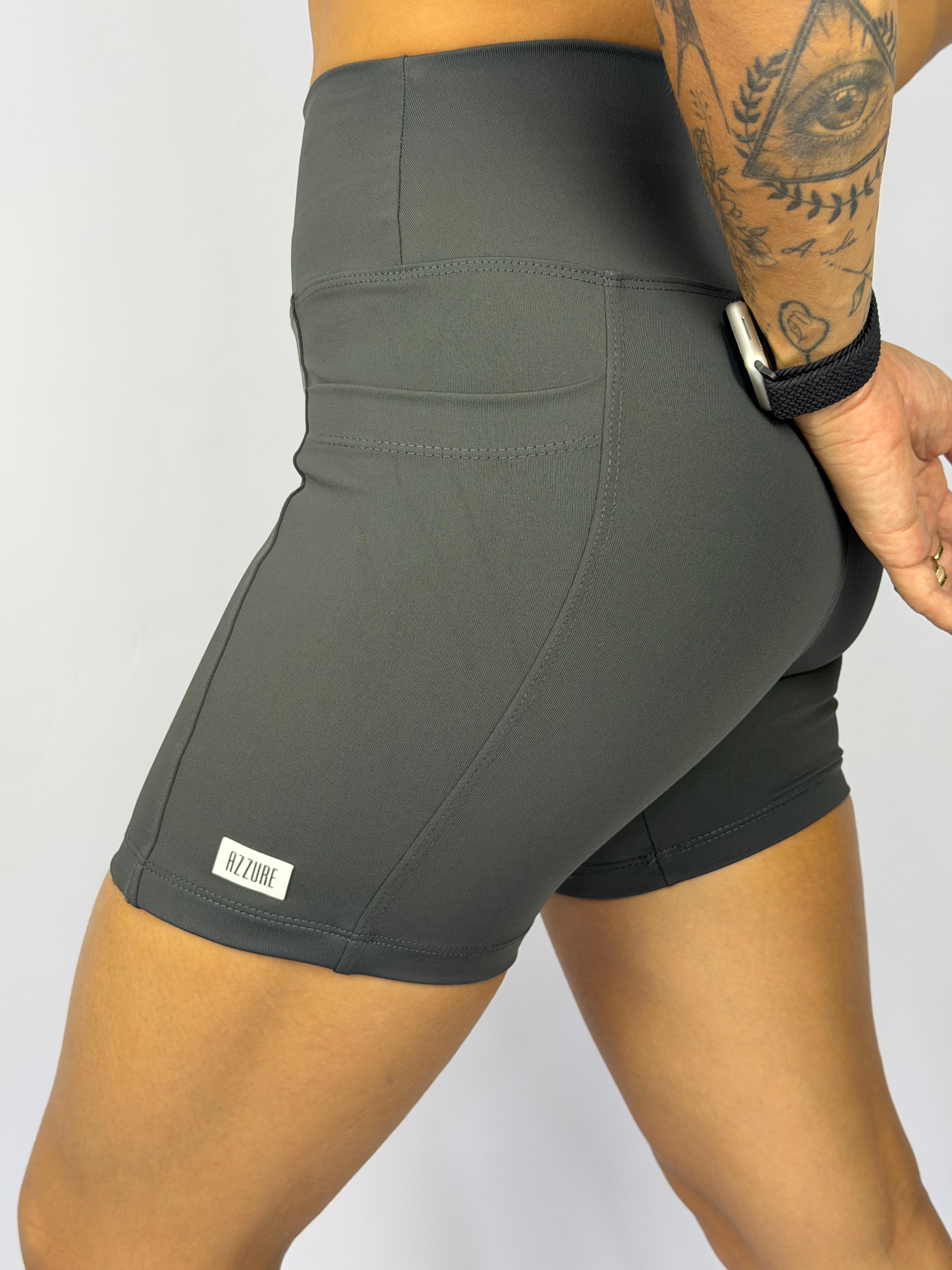 Shorts com Bolso Lateral Poliamida
