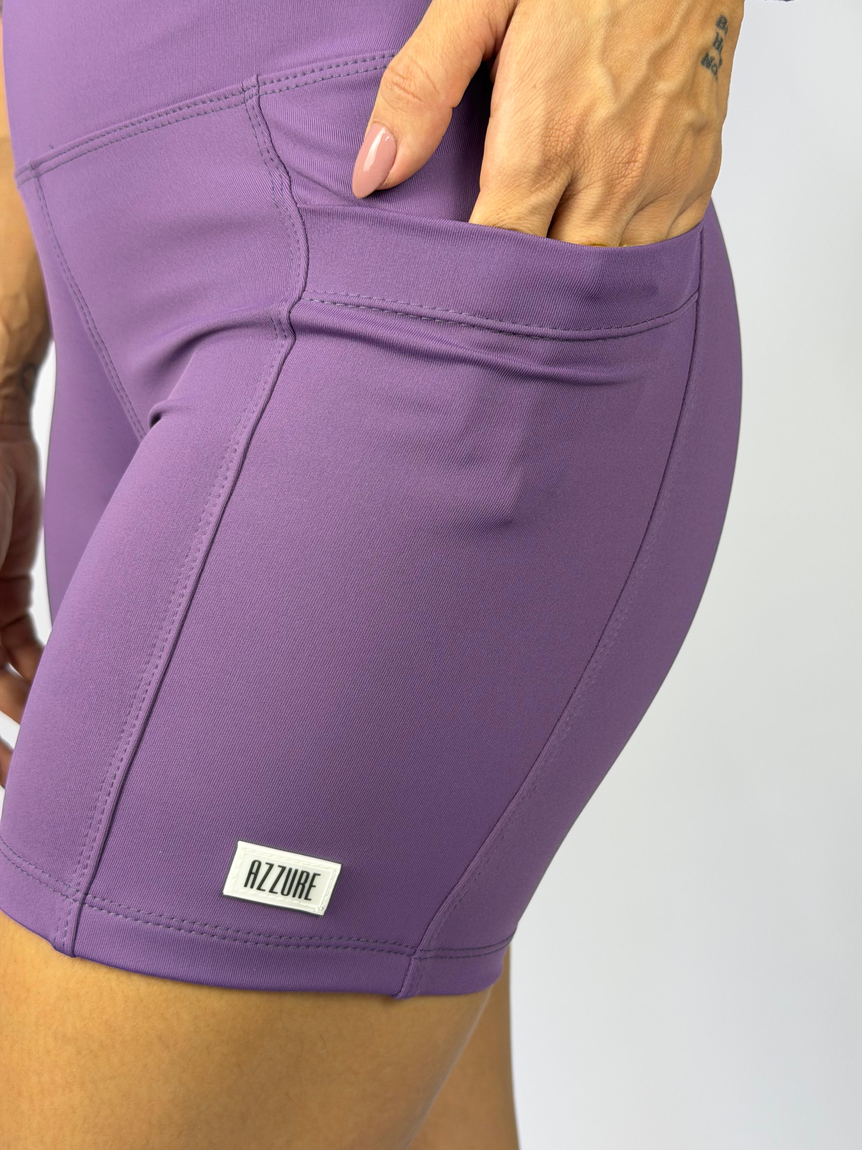 Shorts com Bolso Lateral Poliamida