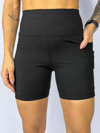 Shorts com Bolso Lateral Poliamida