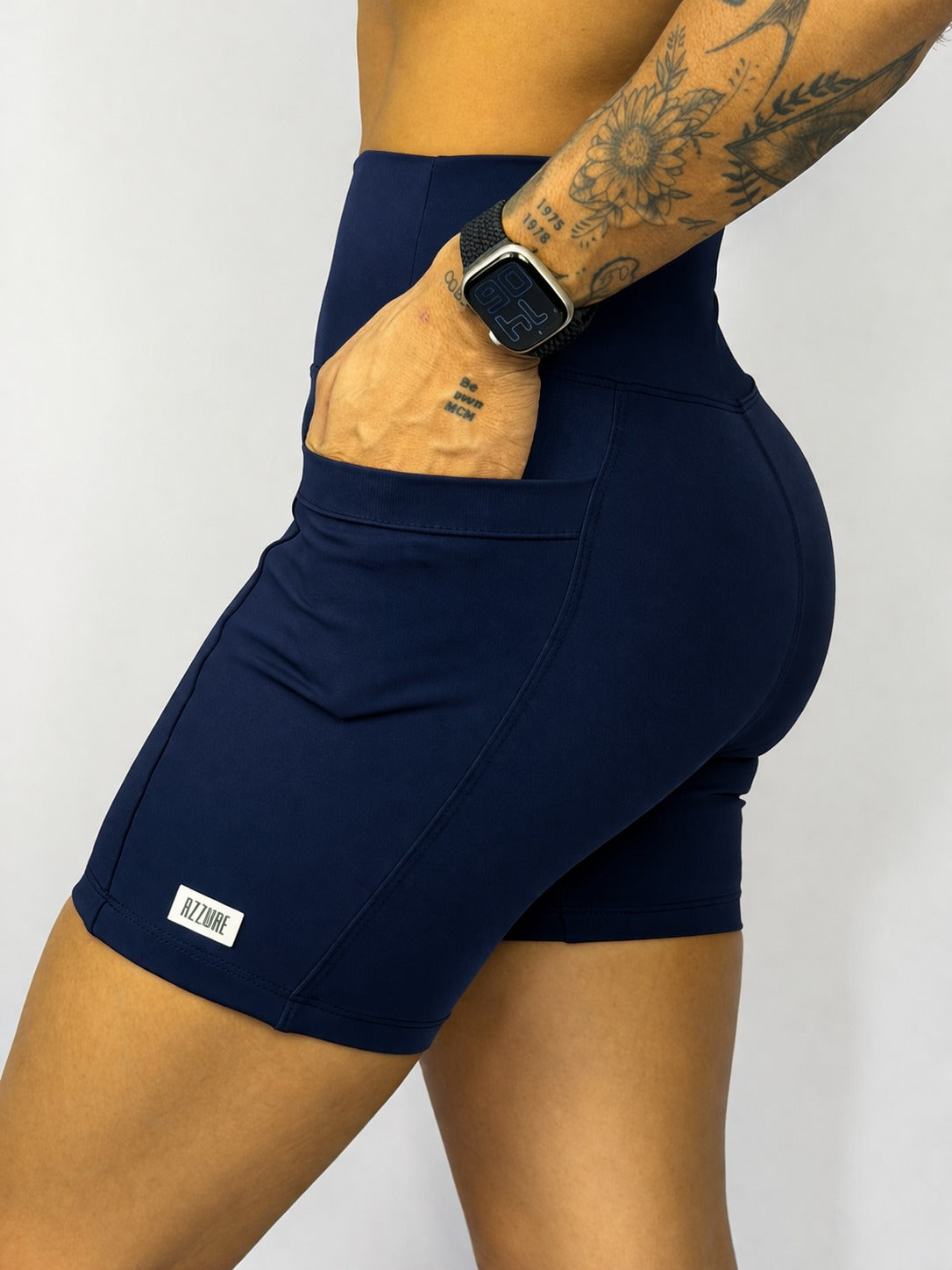 Shorts com Bolso Lateral Poliamida